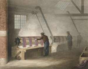 Färben, Fortschritt der Baumwolle Nr. 11, veröffentlicht 1840 von James Richard Barfoot
