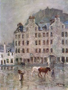 White Hart Inn, Grassmarket von James Riddel