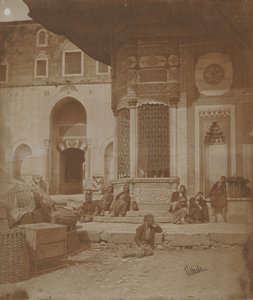 Tor zum Kaiserpalast und Brunnen von Ahmed III von James Robertson