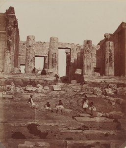 Die Propyläen auf der Akropolis von James Robertson