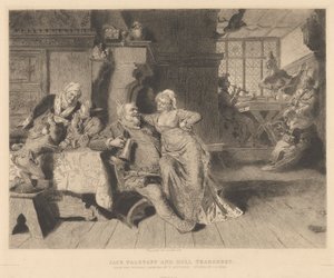 Jack Falstaff und Doll Tearsheet