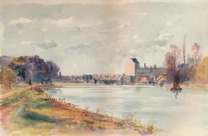 Isleworth, vom Treidelpfad, 1891, 1914 von James S Ogilvy