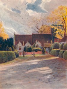 Thorpe Kirche, ca. 1911, 1914 von James S Ogilvy