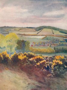 Blick Richtung Caterham, von Tilburstow Hill, 1913, 1914 von James S Ogilvy