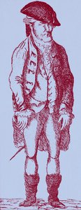 John Wilkes - nach einer Karikatur von James Sayers von James Sayers