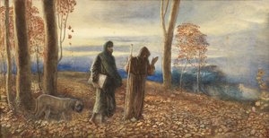 Dante und Virgil in Vallombrosa, 1866