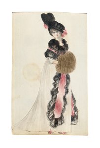 Porträt, angeblich von Jane Austen