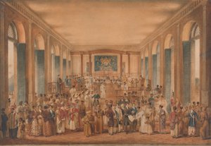 Der Oberste Gerichtshof auf der Insel Ceylon