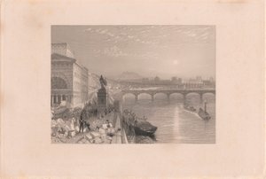 Paris von der Barriere de Passy von James T. Willmore