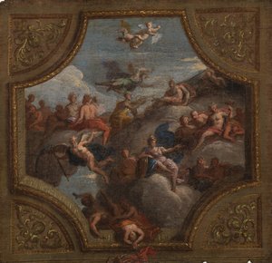 Skizze für eine Deckendekoration, 1700 von James Thornhill