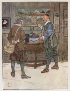 Illustration für Der vollkommene Angler von Izaak Walton