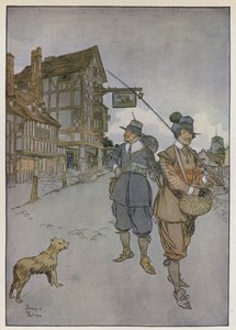 Illustration für Der vollkommene Angler von Izaak Walton