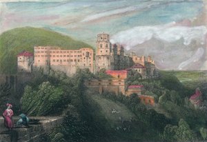Heidelberg, um 1834 von James Tibbitts Willmore