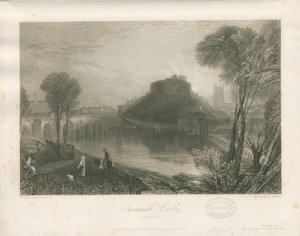 Tamworth Castle: Stahlstich, undatiert [ca. 1832]