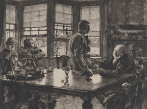 Das Gleichnis vom verlorenen Sohn: Die Abreise Nr. 1 von James Tissot