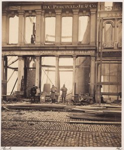 Nach dem Bostoner Brand, Washington Street von James Wallace Black