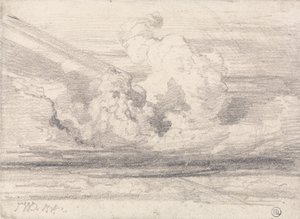 Wolkenstudie von James Ward