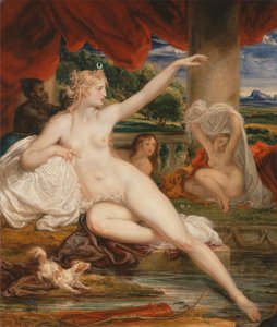 Diana im Bad von James Ward