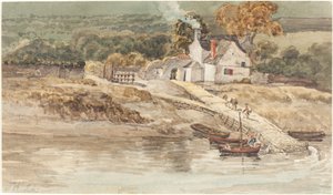 Landungsplatz bei der Abtei Tintern von James Ward