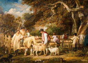 Schafsalbung, 1828 von James Ward