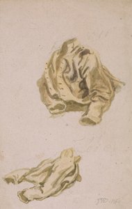 Studie eines Mantels und einer Hose von James Ward