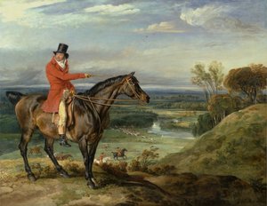 Theophilus Levett und ein Lieblingsjäger