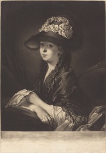 Lucinda, Miss Moore von James Watson after Pierre Etienne Falconet