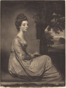Jemima Gräfin Cornwallis von James Watson after Sir Joshua Reynolds