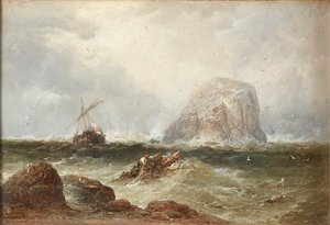 Vor dem Bass Rock