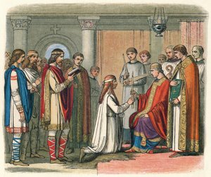 Taufe von König Guthorm, 878 1864 von James William Edmund Doyle