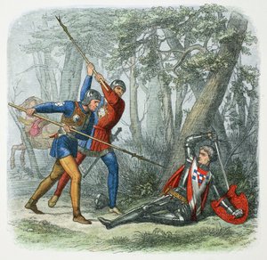 Tod von Warwick dem Königsmacher, Schlacht von Barnet, 1471, 1864