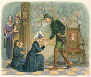Eduard IV. und Lady Elizabeth Grey, 1464, 1864 von James William Edmund Doyle