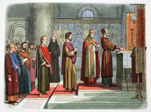 Die Barone schwören, ihre Freiheiten zu erreichen, 1214 1864 von James William Edmund Doyle