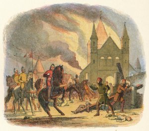 Wilhelm erleidet eine tödliche Verletzung in Mantes, 1087, 1864