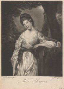 Mrs. Frances Abington (geb. Barton) von James Wilson