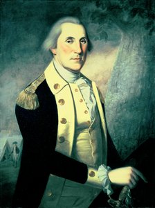 Porträt von George Washington von James the Elder Peale