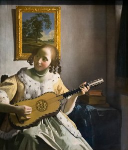 Die Gitarrenspielerin