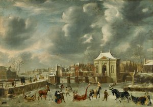 Heiligewegspoort im Winter