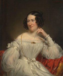 Porträt von Abrahamina Henriëtte Wurfbain (1808-1883), Ehefrau von Jacob de Vos Jz