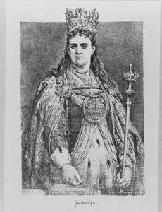 Königin Jadwiga von Polen, 19. Jahrhundert von Jan Alojzy Matejko