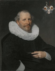 Carel van Cracow, niederländischer Minister in Elsinore von Jan Anthonisz. van Ravesteyn