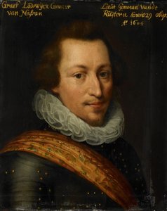 Porträt von Graf Louis-Gunther von Nassau