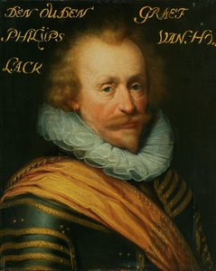Porträt von Philips, Graf von Hohenlohe zu Langenburg von Jan Antonisz van Ravesteyn (workshop of)