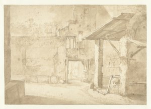 Rastplatz in Italien von Jan Asselijn (rejected attribution)