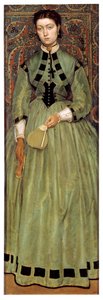 Lucie Leys, Tochter des Malers von Jan August Hendrik Baron Leys