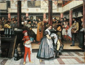 Johannisfest, 1859 von Jan August Hendrik Leys