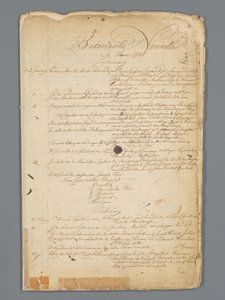 Bataviaasche Nouvelles 1785 von Jan Brandes