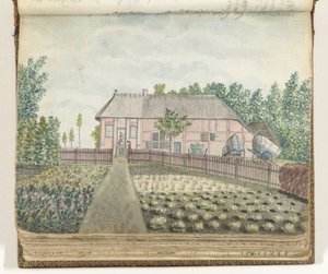Gasthaus oder Jägerhaus auf dem Montferberg von Jan Brandes