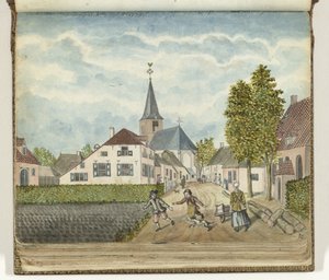 Das Dorf Wehl in Cleefsland