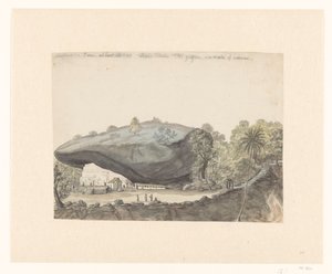 Islamisches Felsenheiligtum von Kuragala auf Ceylon von Jan Brandes